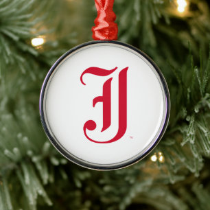 Jacksonville State University Holiday Metal Ornament