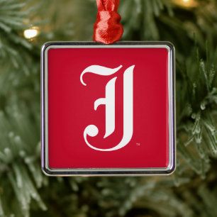 Jacksonville State University Holiday Metal Ornament