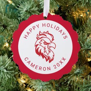 Jacksonville State University Holiday Ornament Card