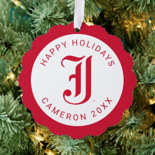 Jacksonville State University Holiday Ornament Card