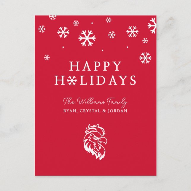 Jacksonville State University Holiday Postcard (Front)