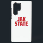 Jacksonville State University JAX STATE Bold Red Samsung Galaxy Case<br><div class="desc">Represent your Jacksonville State University pride with this striking JAX STATE logo in bold red. This powerful and dynamic design embodies the energy and school spirit of JSU students, alumni, and fans. Whether you're celebrating game day, supporting your favourite team, or showing off your Gamecock pride, this logo makes a...</div>