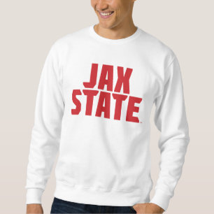 Jacksonville State University JAX STATE Bold Red Sweatshirt