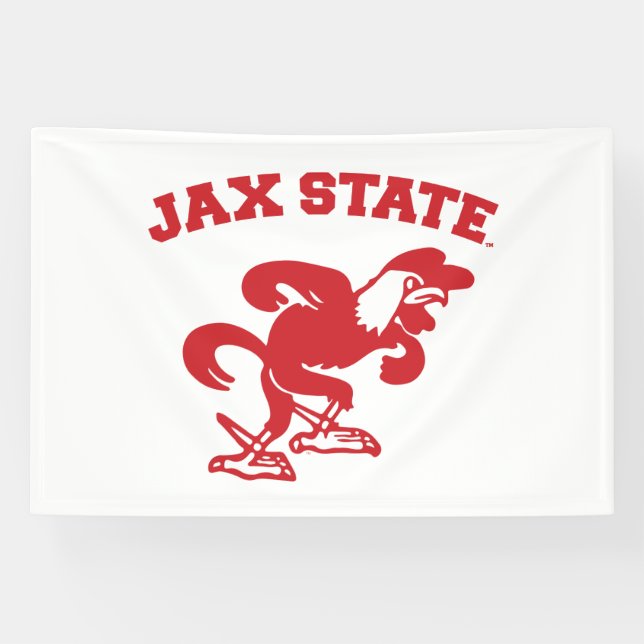Jacksonville State University JAX State Gamecocks Banner (Horizontal)