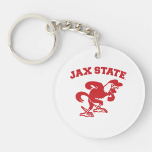Jacksonville State University JAX State Gamecocks Keychain