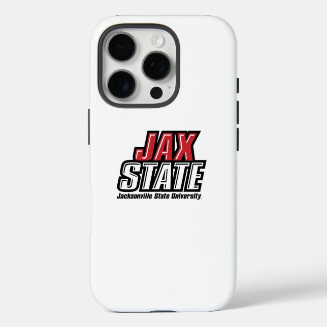Jacksonville State University JAX STATE Logo Case-Mate iPhone Case (Back)