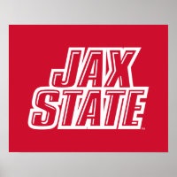 Jacksonville State University JAX STATE Logo
