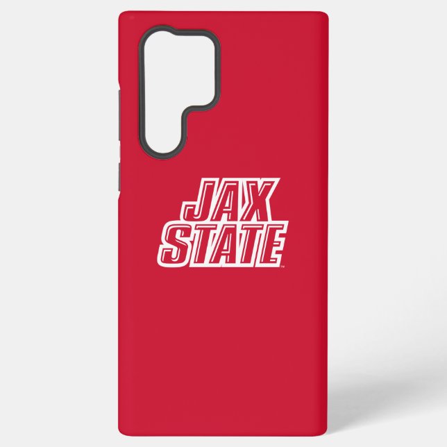Jacksonville State University JAX STATE Logo Samsung Galaxy S22 Ultra Case (Back)