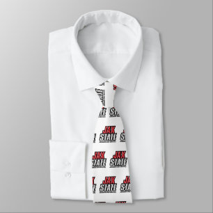 Jacksonville State University JAX STATE Logo Tie