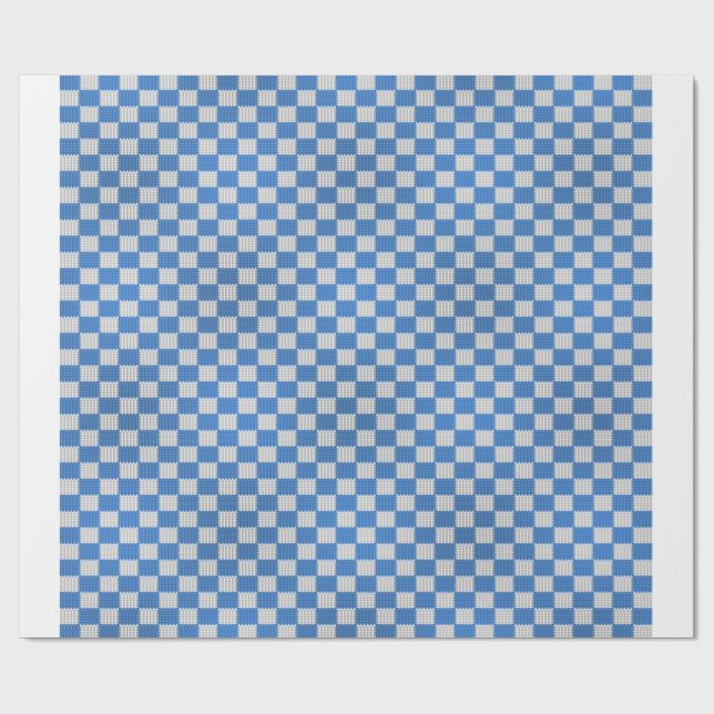 Jackuard Knitting Pattern  Wrapping Paper (Flat)