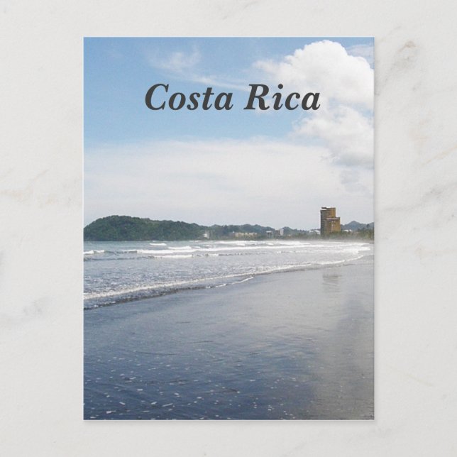 Jaco Beach in Costa Rica Postcard (Front)