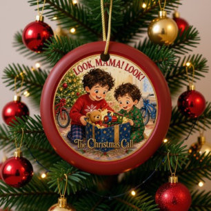 Jacob and Eli Christmas Ornament