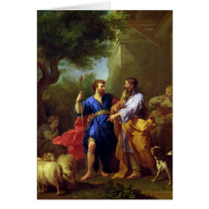 Jacob and Laban, before 1737