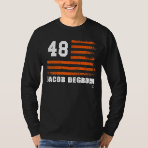 Jacob Degrom Vintage Flag Gameday T-Shirt