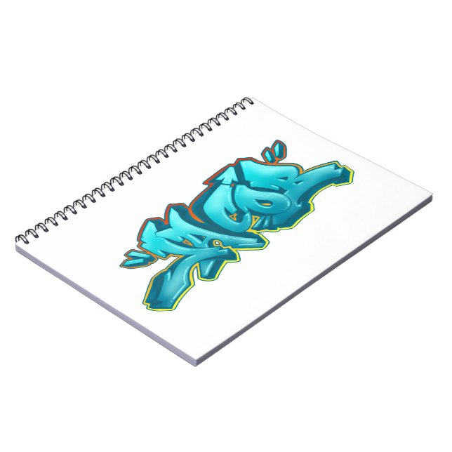 JACOB Graffiti Name - Journals (Left Side)
