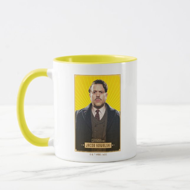 Jacob Kowalski Character Graphic Mug (Left)