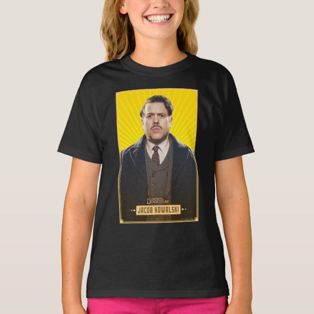 Jacob Kowalski Character Graphic T-Shirt (Front)