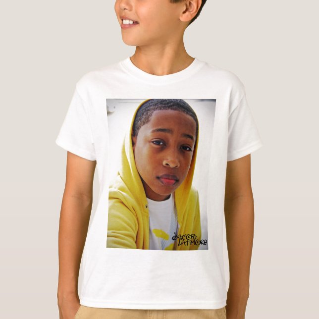 Jacob Latimore In Yellow Tee (Front)