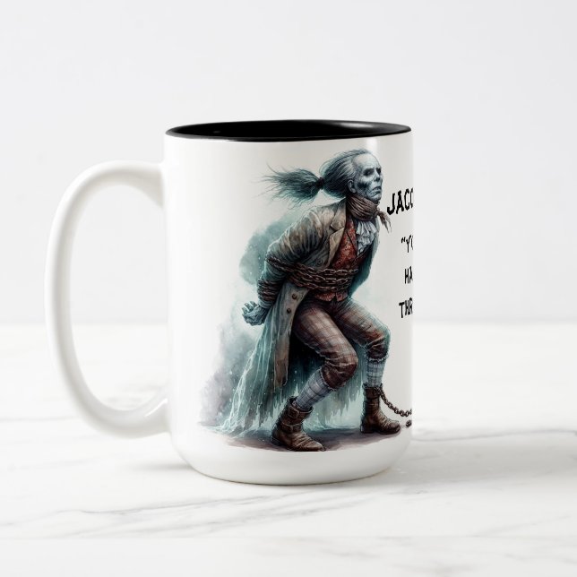 Jacob Marley -A Christmas Carol Coffee Mug (Left)