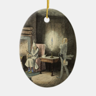 Jacob Marley's Ghost Ornament