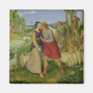 Jacob Meets Rachel, 1827 Magnet