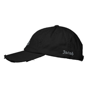 Jacob Name Embroidered, Embroidered Hat