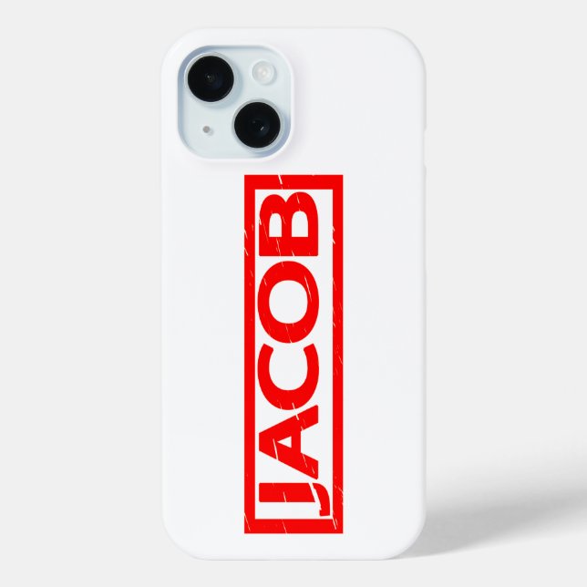Jacob Stamp Case-Mate iPhone Case (Back)