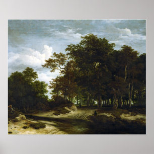 Jacob van Ruisdael The Great Forest Poster