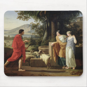 Jacob with the Daughters of Laban, 1787 Mouse Pad