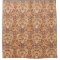 Jacobean Floral Damask, Beige and Chocolate Brown