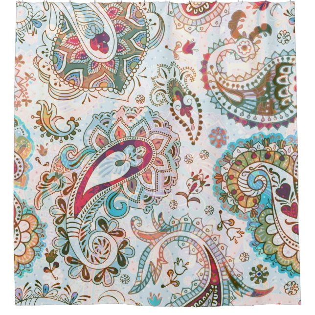 Jacobean seamless pattern. Flowers background, eth (Front)