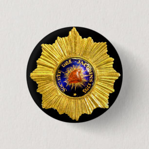 jacobin club badge 1 inch round button