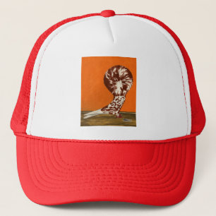 Jacobin Red Splash Trucker Hat