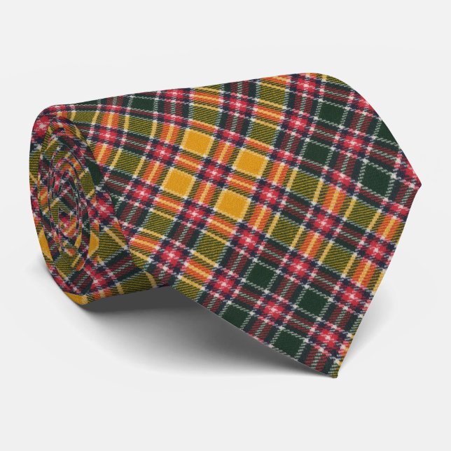 Jacobite Modern Original Scottish Tartan Tie (Rolled)
