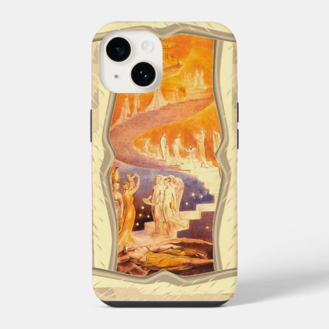 Jacob's Dream By William Blake iPhone Case (Back)