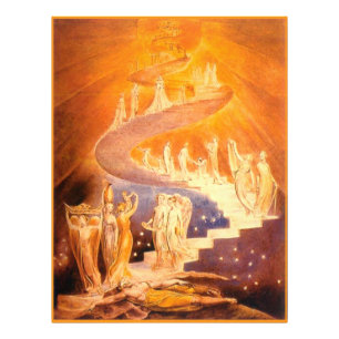 Jacob's Dream By William Blake Photo Print
