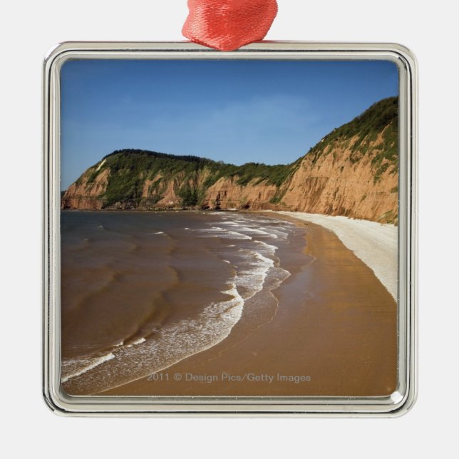 Jacob's Ladder Bay Metal Ornament (Front)