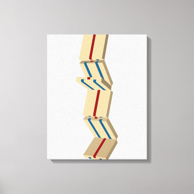 jacob's ladder canvas print (Front)