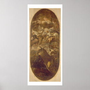 Jacob's Ladder (oil on canvas) Poster