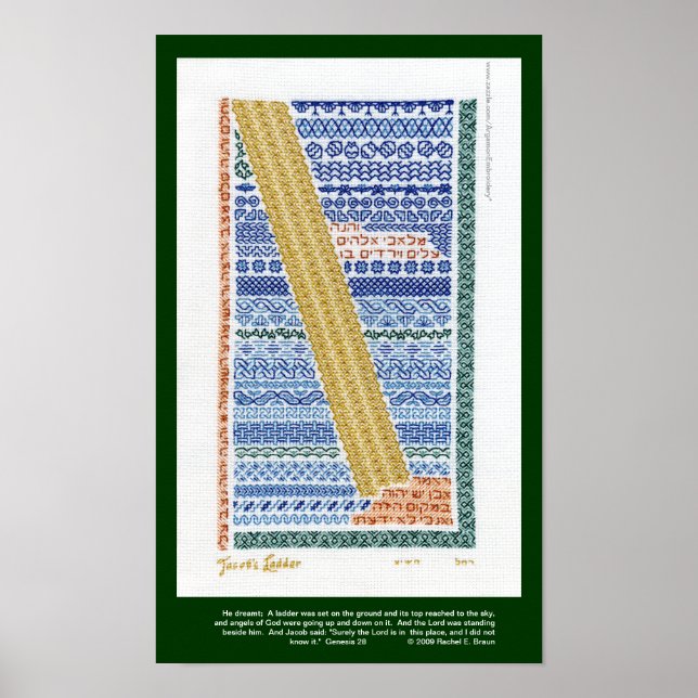 Jacob's Ladder Poster, with translation Poster (Front)