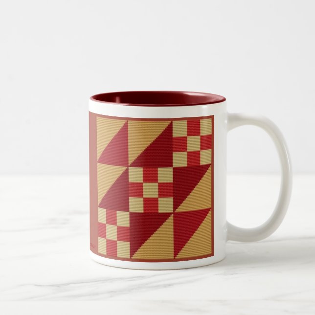 JACOBS LADDER Two-Tone COFFEE MUG (Right)