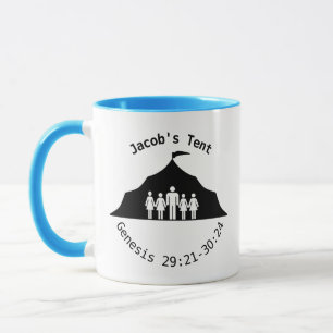 Jacob's Tent Mug bleu