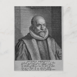 Jacobus Arminius Postcard