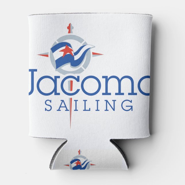 Jacomo-Sailing-Club_Logo Can Cooler (Front)