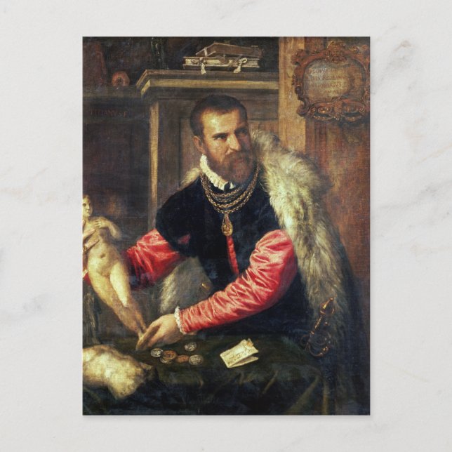 Jacopo Strada  art expert Postcard (Front)