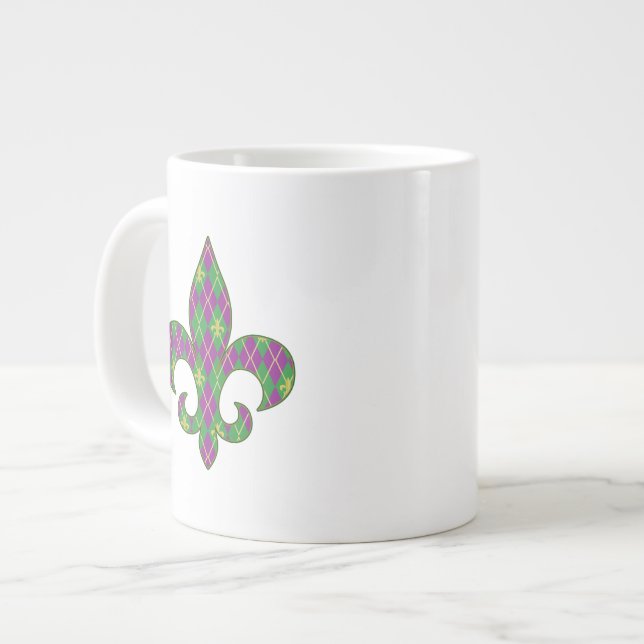 Jacquard Carnaval Spécialité Mug (Devant gauche)