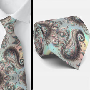 Jacquard Faux Silk   Luxury Paisley Gentleman's Tie