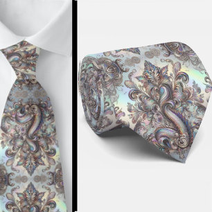 Jacquard Faux Silk   Luxury Paisley Gentleman's Tie
