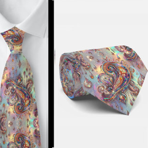 Jacquard Faux Silk   Luxury Paisley Gentleman's Tie