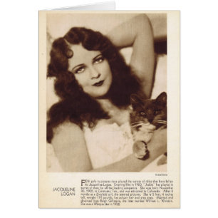 Jacqueline Logan 1931 vintage portrait